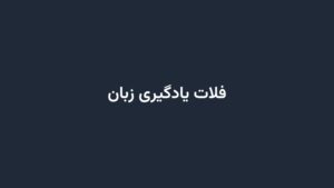 فلات یادگیری زبان