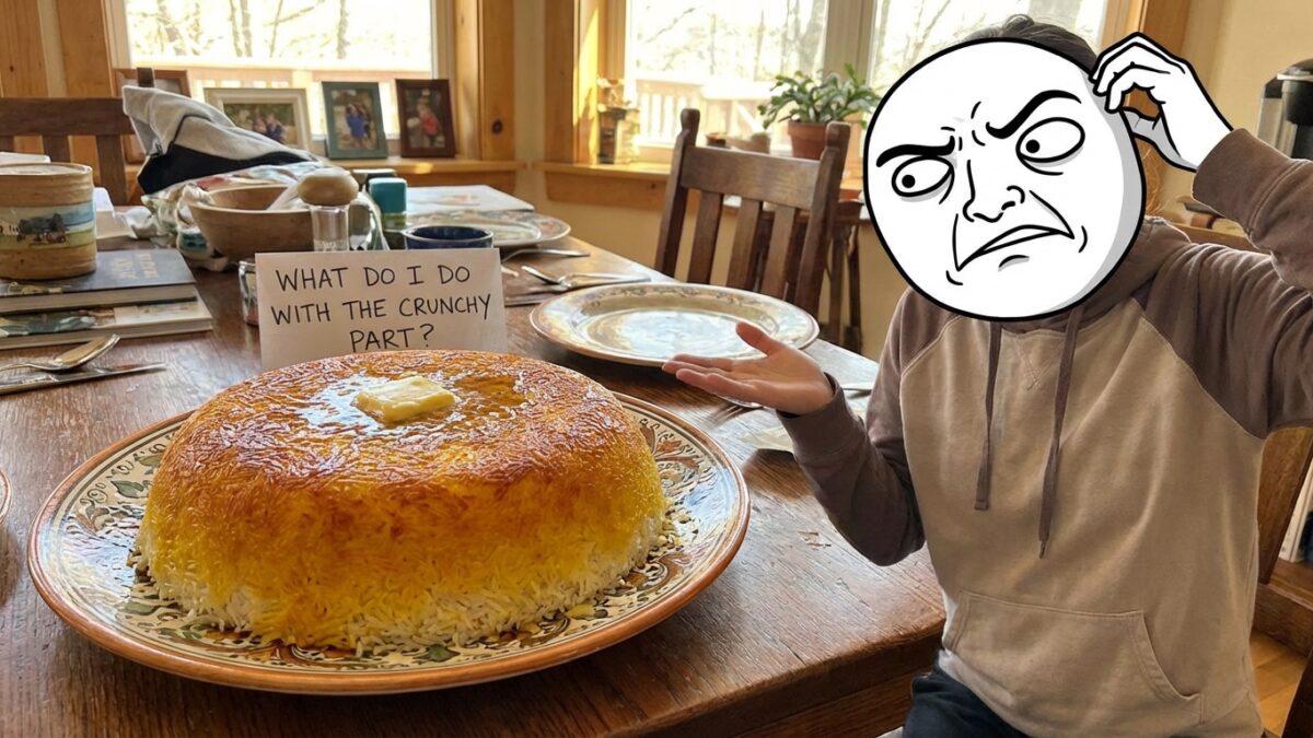 چطور به انگلیسی توضیح بدیم “ته دیگ” چیه؟ (سوخته نیست!)