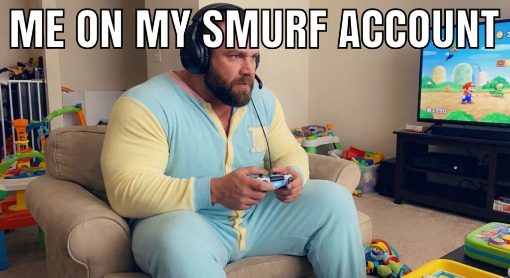 معنی “Smurf Account” (پرو پلیر در لباس بره!)