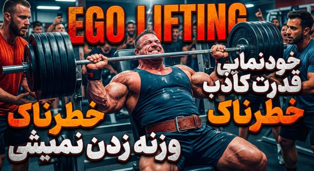 معنی “Ego Lifting” (وزنه زدن برای خودنمایی)