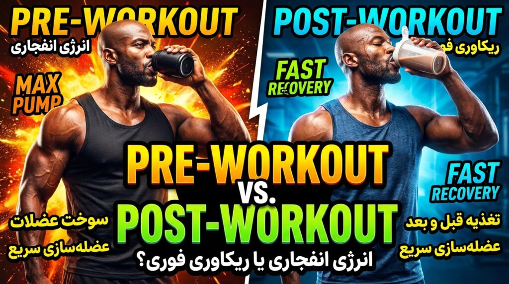 معنی “Pre-Workout” و “Post-Workout”
