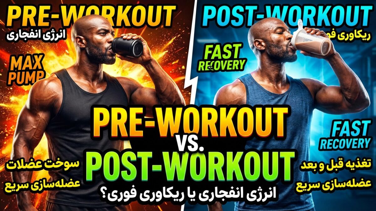معنی “Pre-Workout” و “Post-Workout”