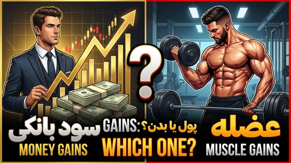 معنی “Gains” (سود بانکی یا عضله؟)