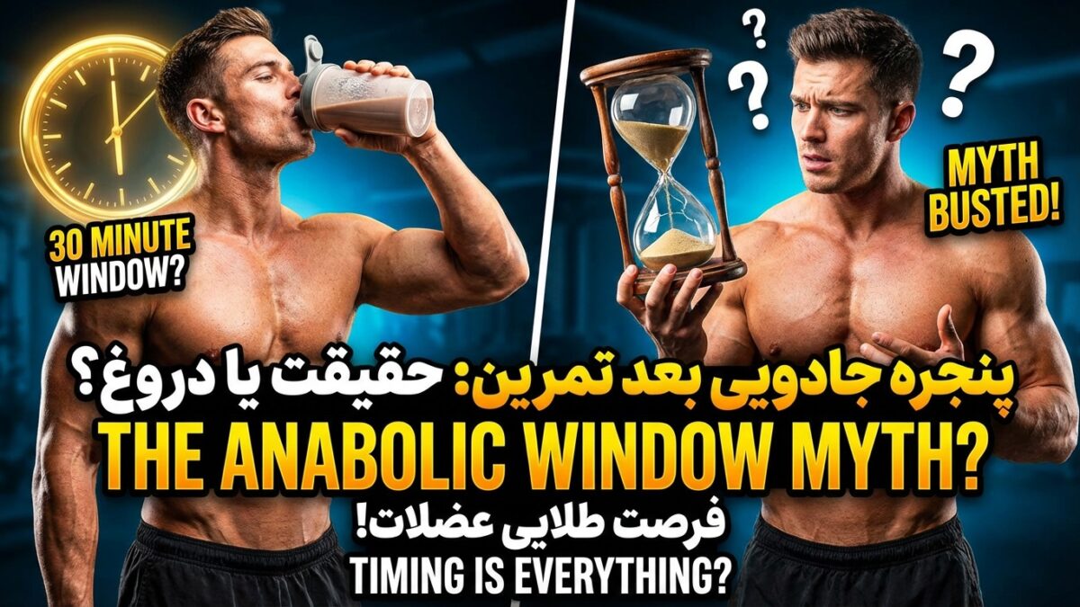 اصطلاح “Anabolic Window” (پنجره جادویی بعد تمرین) دیگه چیه؟
