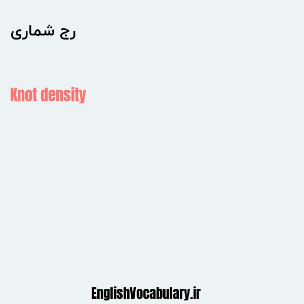 رج شماری به انگلیسی