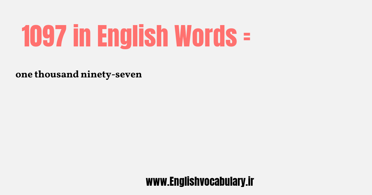 1097 به انگلیسی