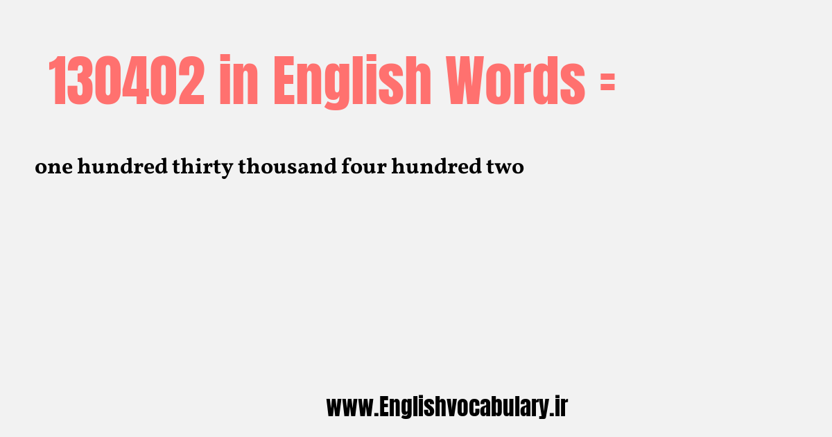130402 به انگلیسی