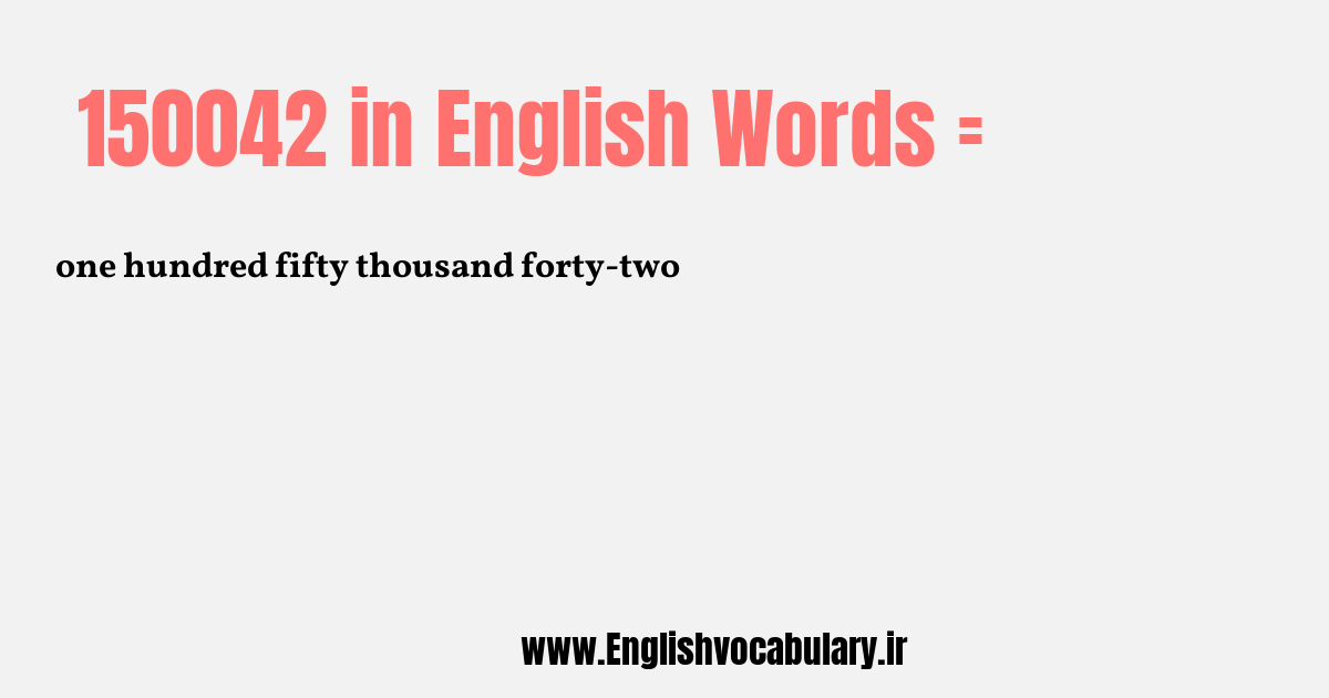 150042 به انگلیسی
