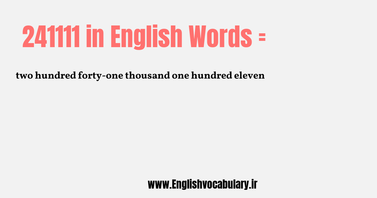 241111 به انگلیسی