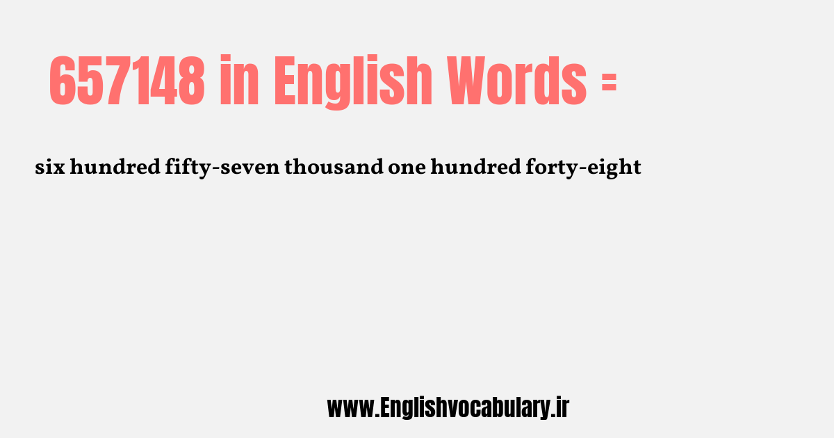 657148 به انگلیسی